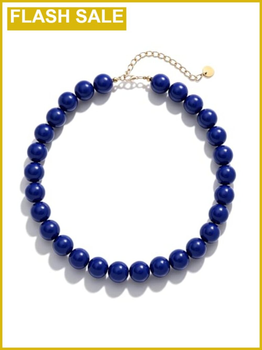 Chunky Beaded Necklace Adjustable Lobster Clasp Resin Women